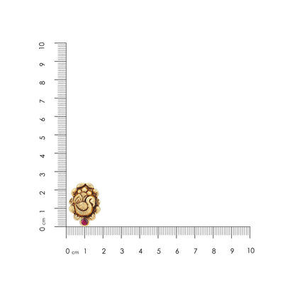 925 Sterling Silver Gold Plated Swan Earring for Women