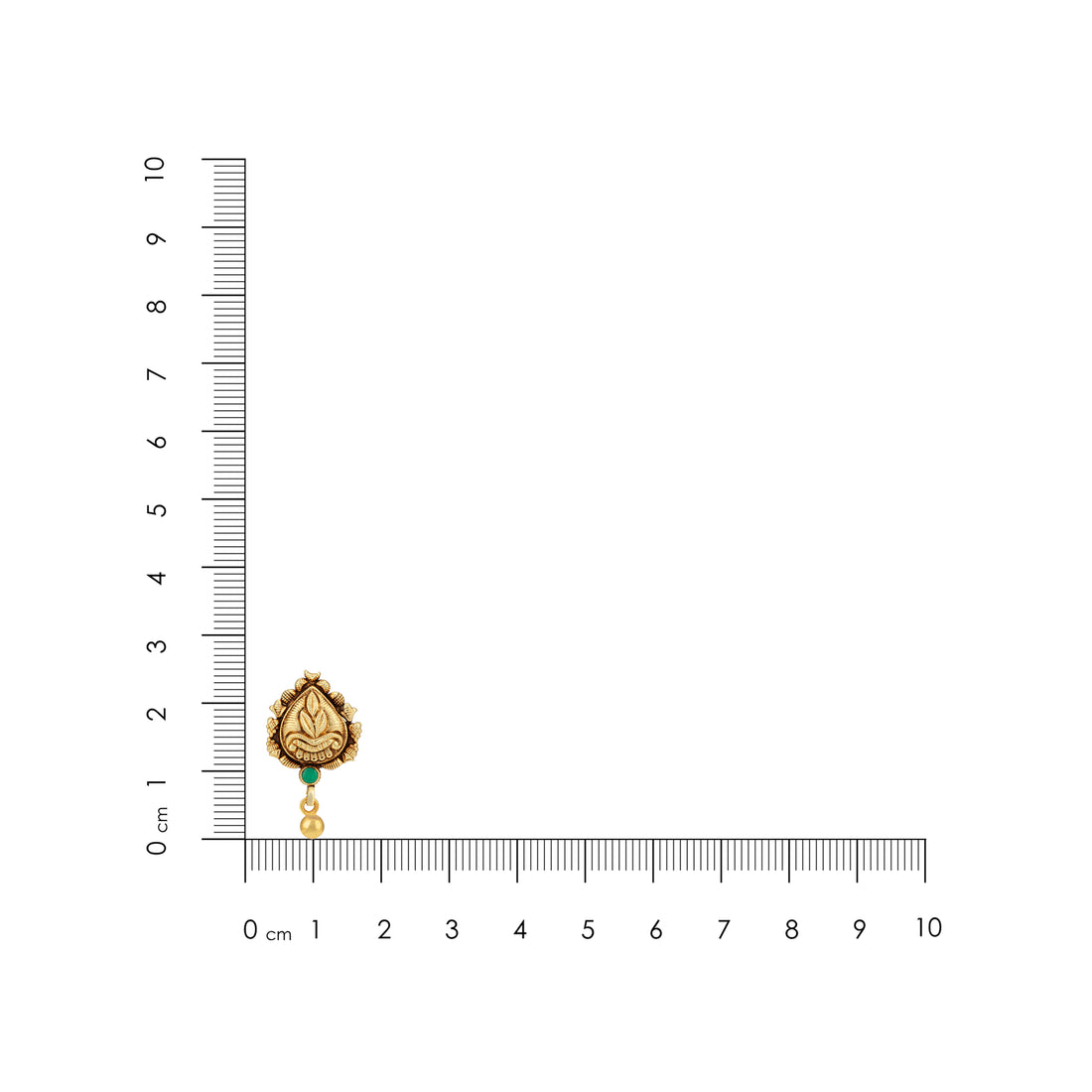 925 Sterling Silver Leaf Charm Golden Drop Earring for Women