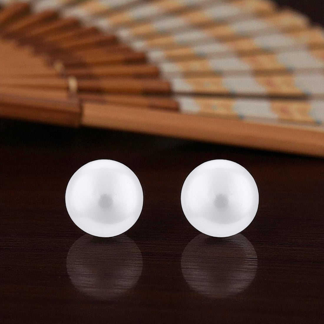 925 Sterling Silver Pearl Crest Dual-Wear Leaf Earrings for Women