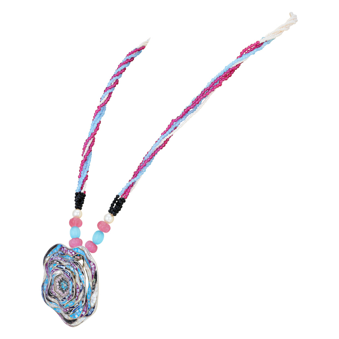 925 Sterling Silver Timeless Star Glow Necklace for Women