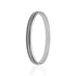 925 Sterling Silver Twin Drive Black Stripe Rhodium Plated Kada for Men