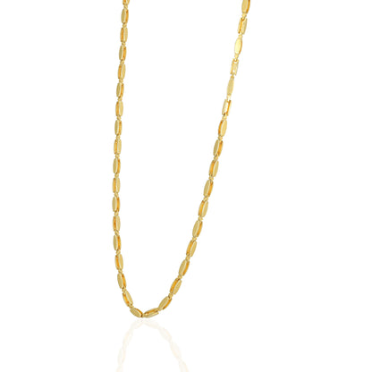 925 Sterling Silver Urban Pivot Rectangle Link Chain for Men