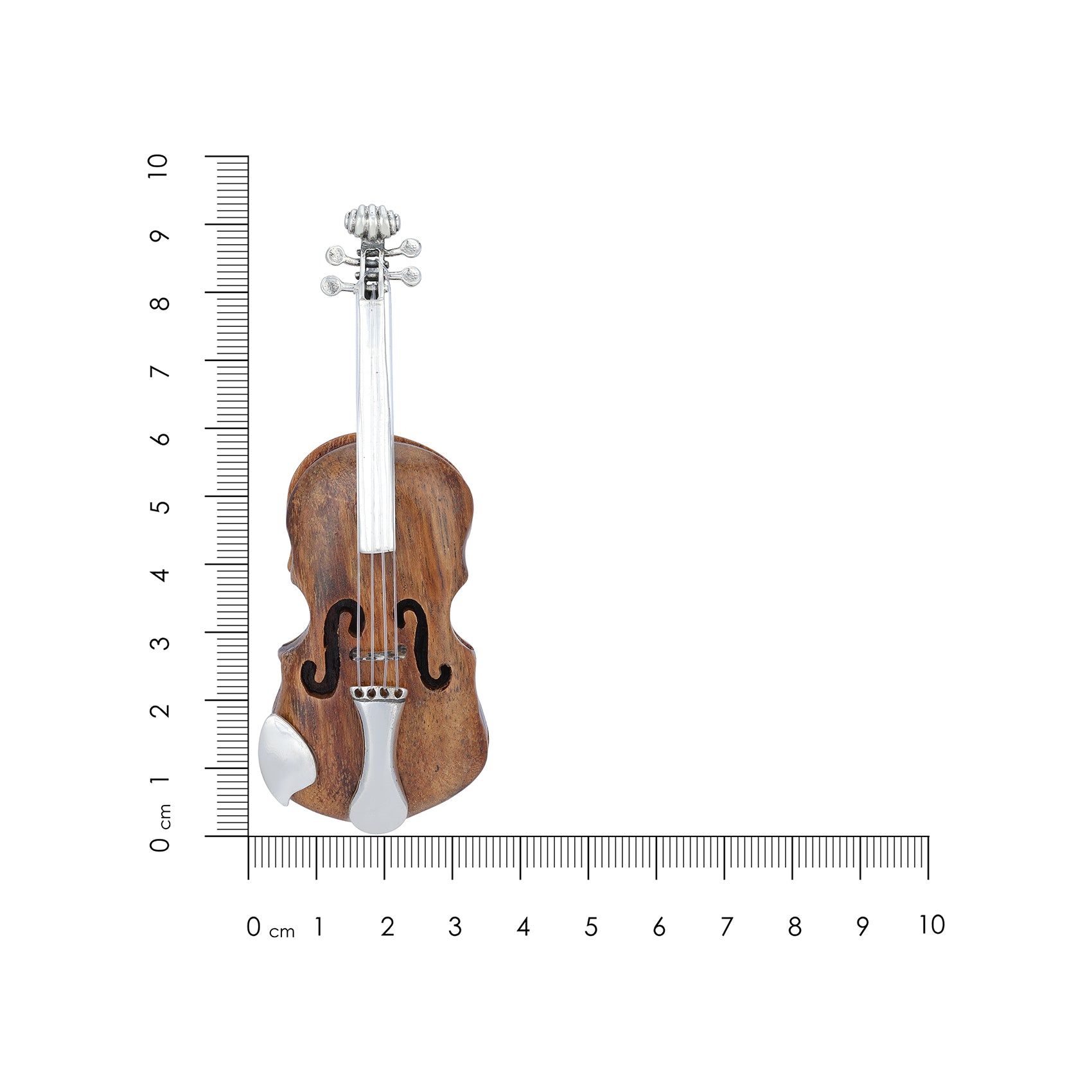 925 Vinatage Violin Sterling Silver Miniature