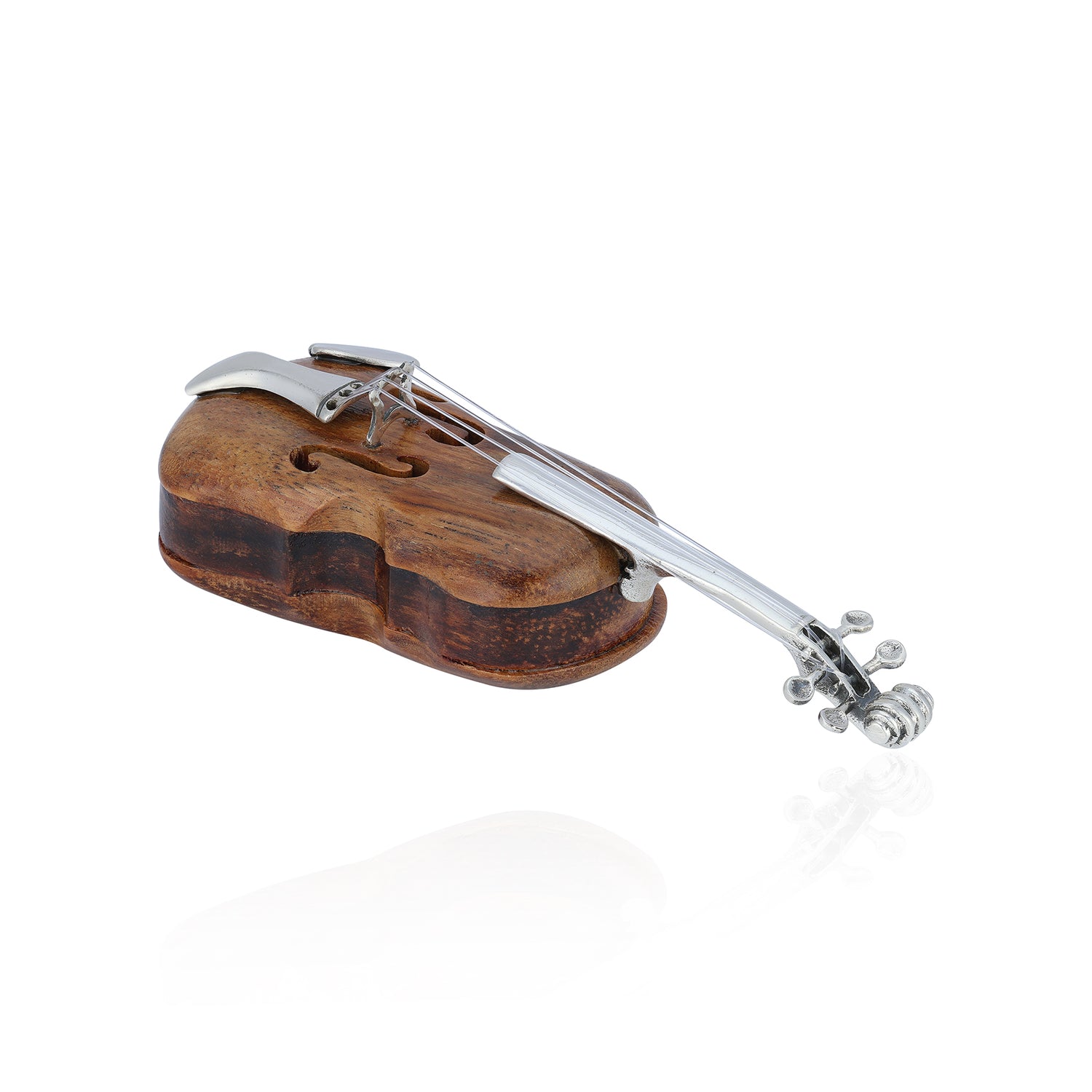 925 Vinatage Violin Sterling Silver Miniature