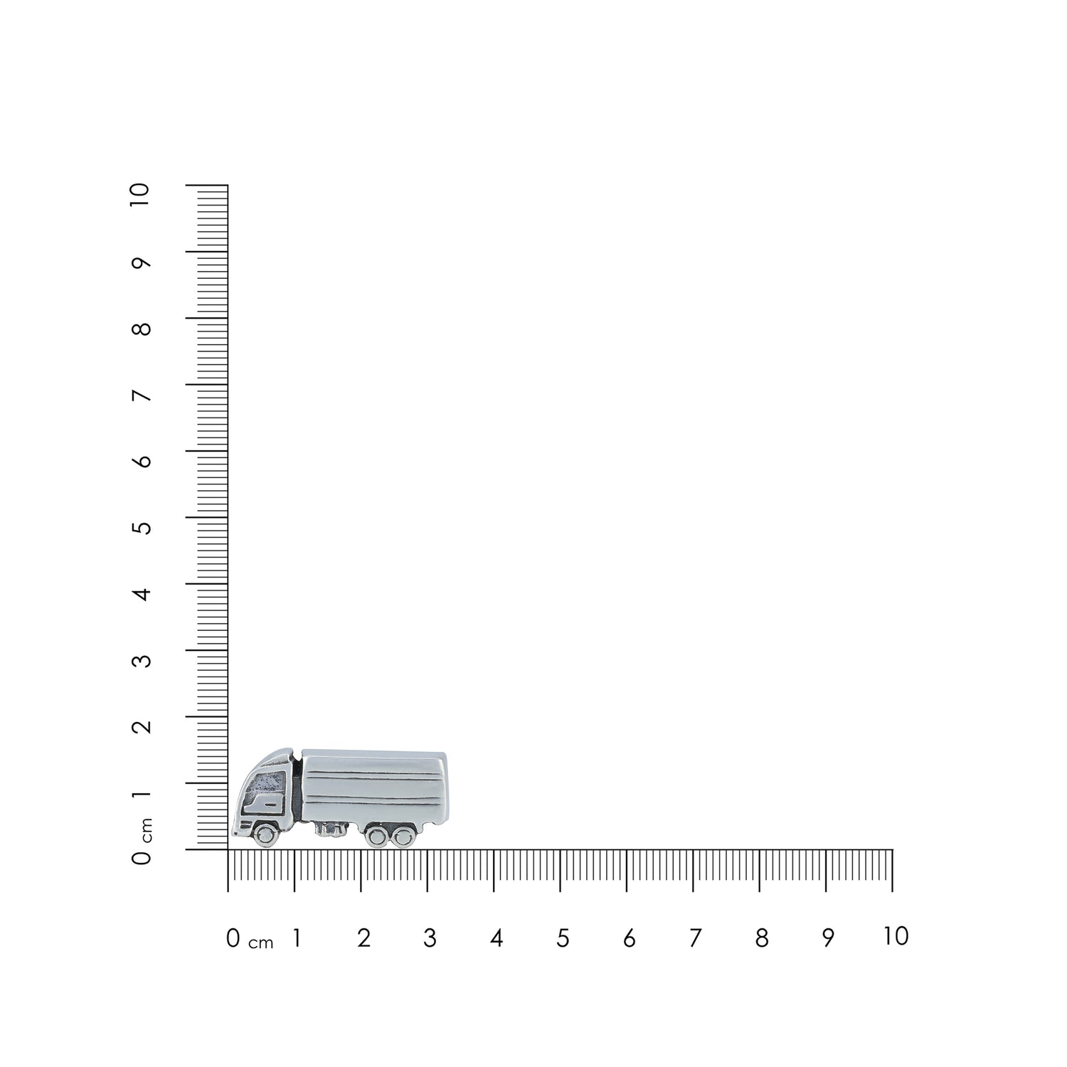 925 Vintage Truck Sterling Silver Miniature