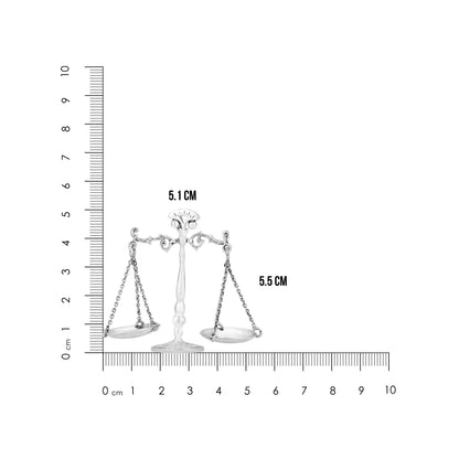 925 Weigh Scale Sterling Silver Miniature