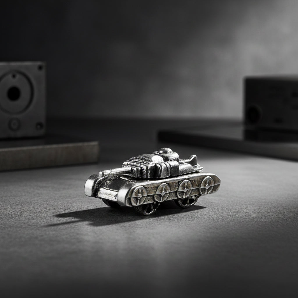 925 Army Beerangi Sterling Silver Miniature