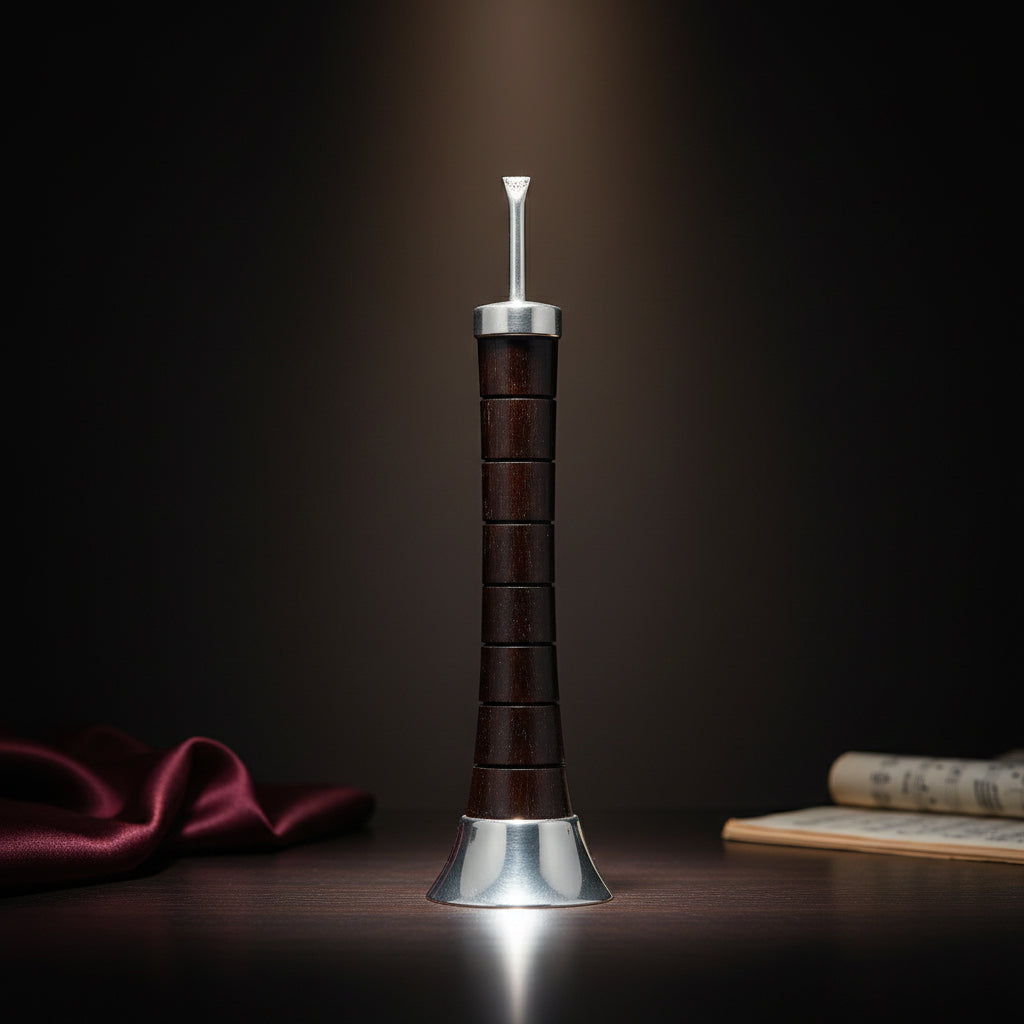 925 Bagpipe Chanter PracticeSterling Silver miniature For Showpiece