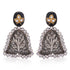 925 Chitai Motif Sterling Silver Earrings