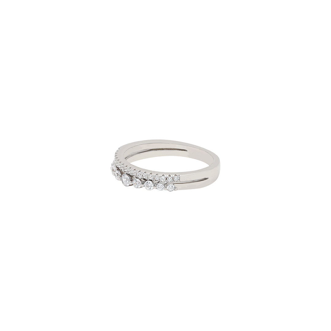 925 Cirlce stoned ring IT0367