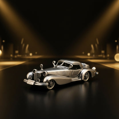 925 Classic Sterling Silver Luxury Car Miniature