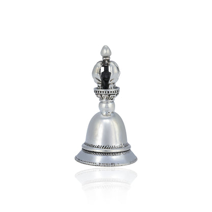 925 Crown head Bell Sterling Silver Miniature