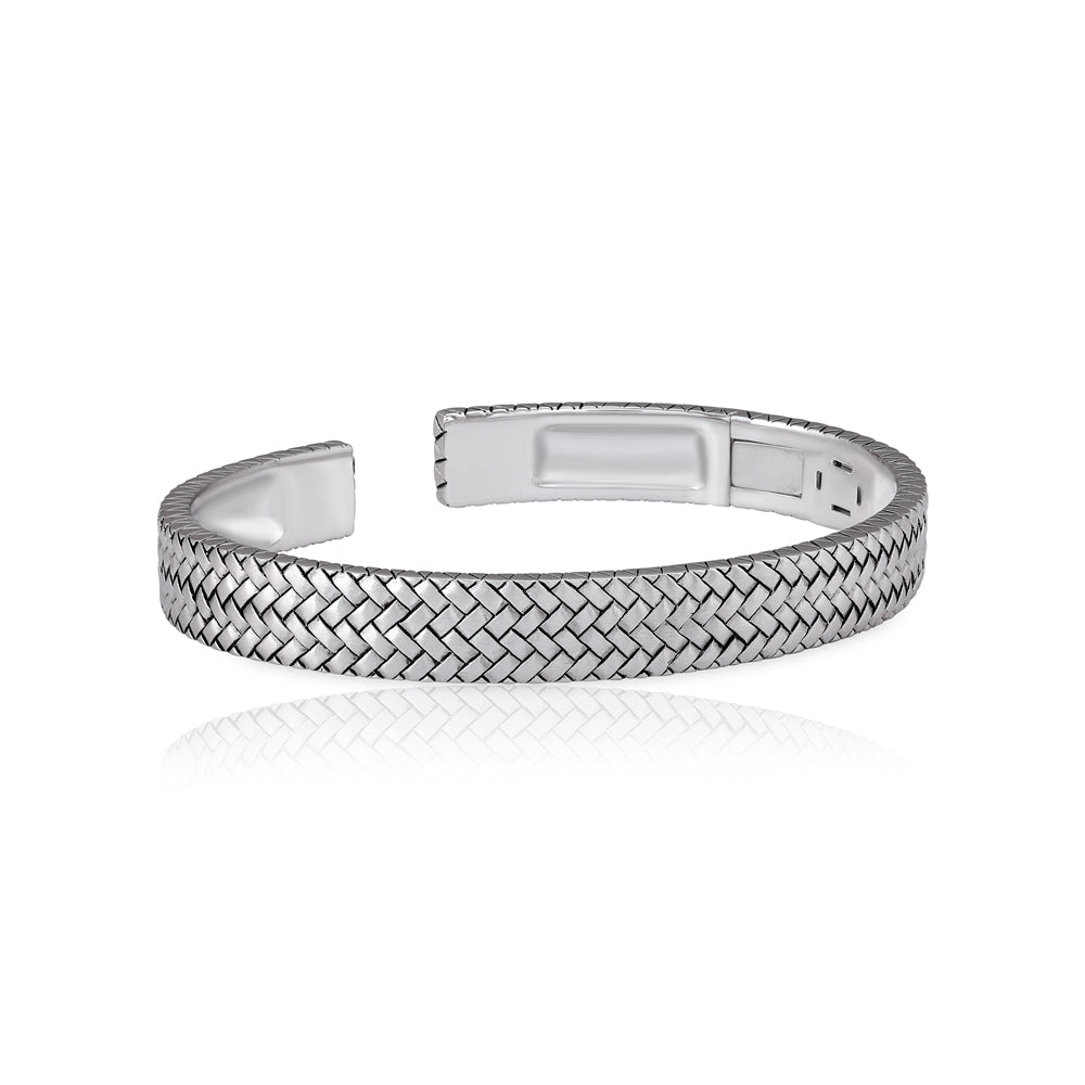 925  Double Herringbone Bracelet