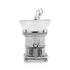 925 Dutch Coffee Grinder Sterling Silver Miniature