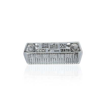 925 Electrical Keyboard Sterling Silver Crafted Miniature
