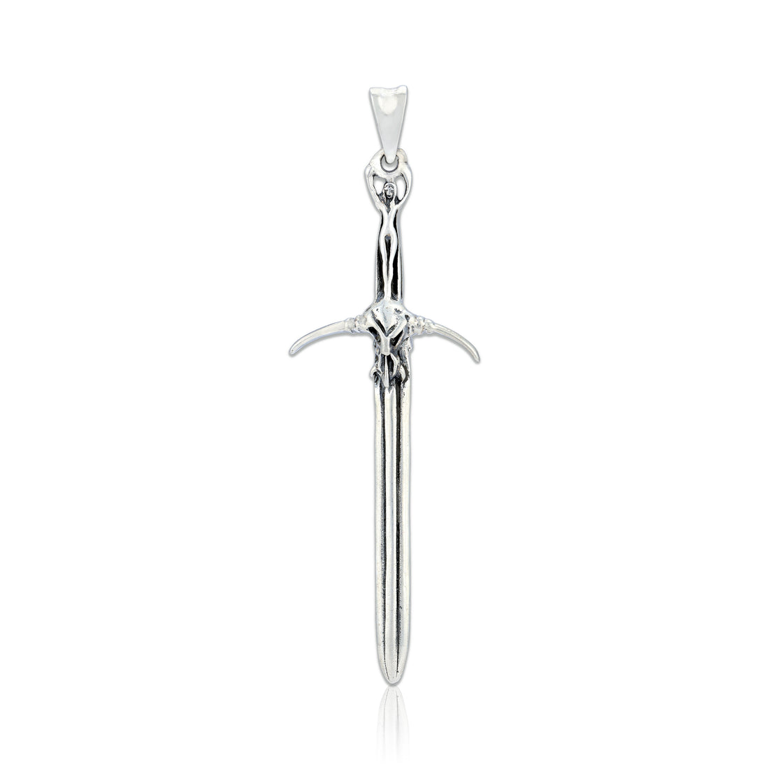 925 Fantasy Sword Sterling Silver Miniature