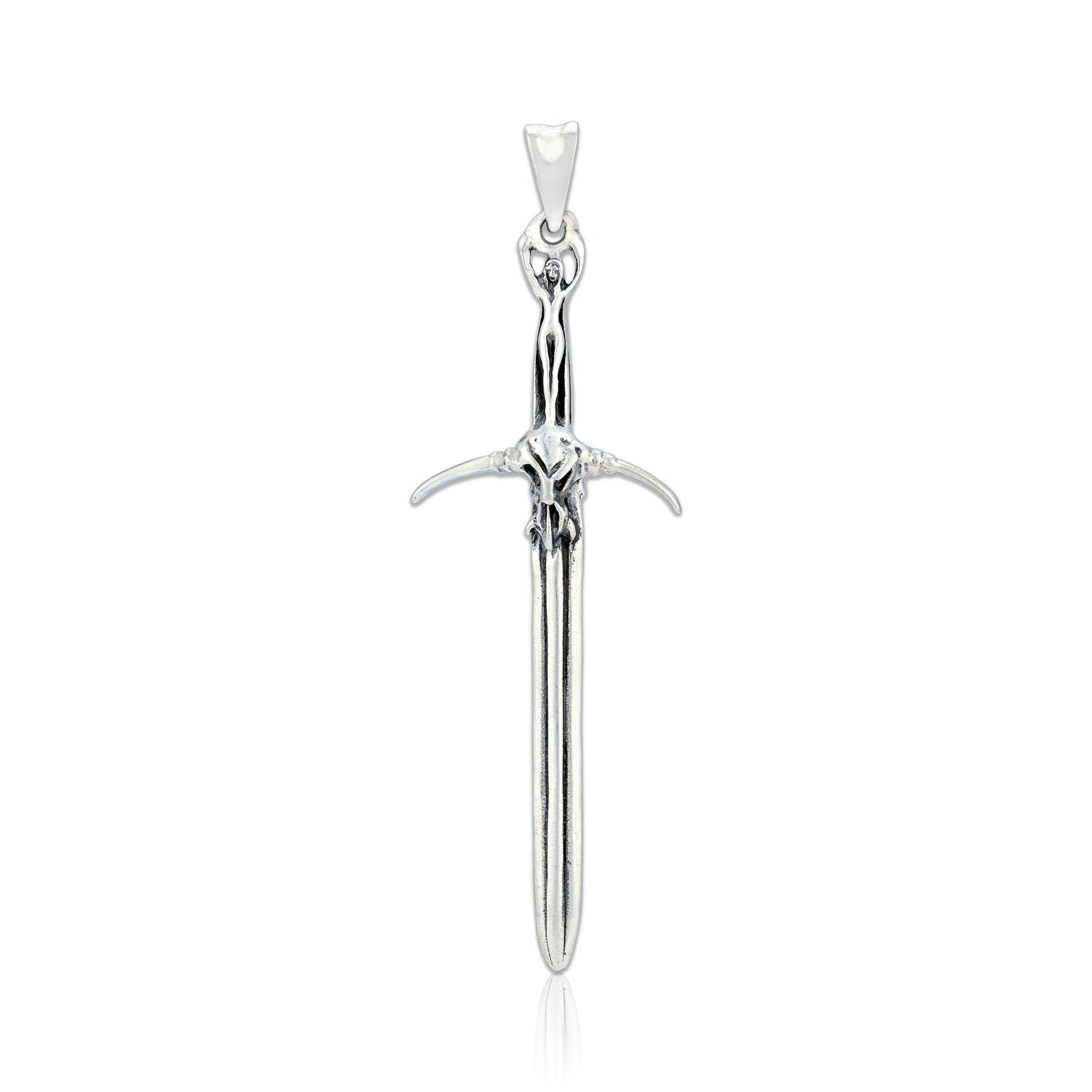 925 Fantasy Sword Sterling Silver Miniature