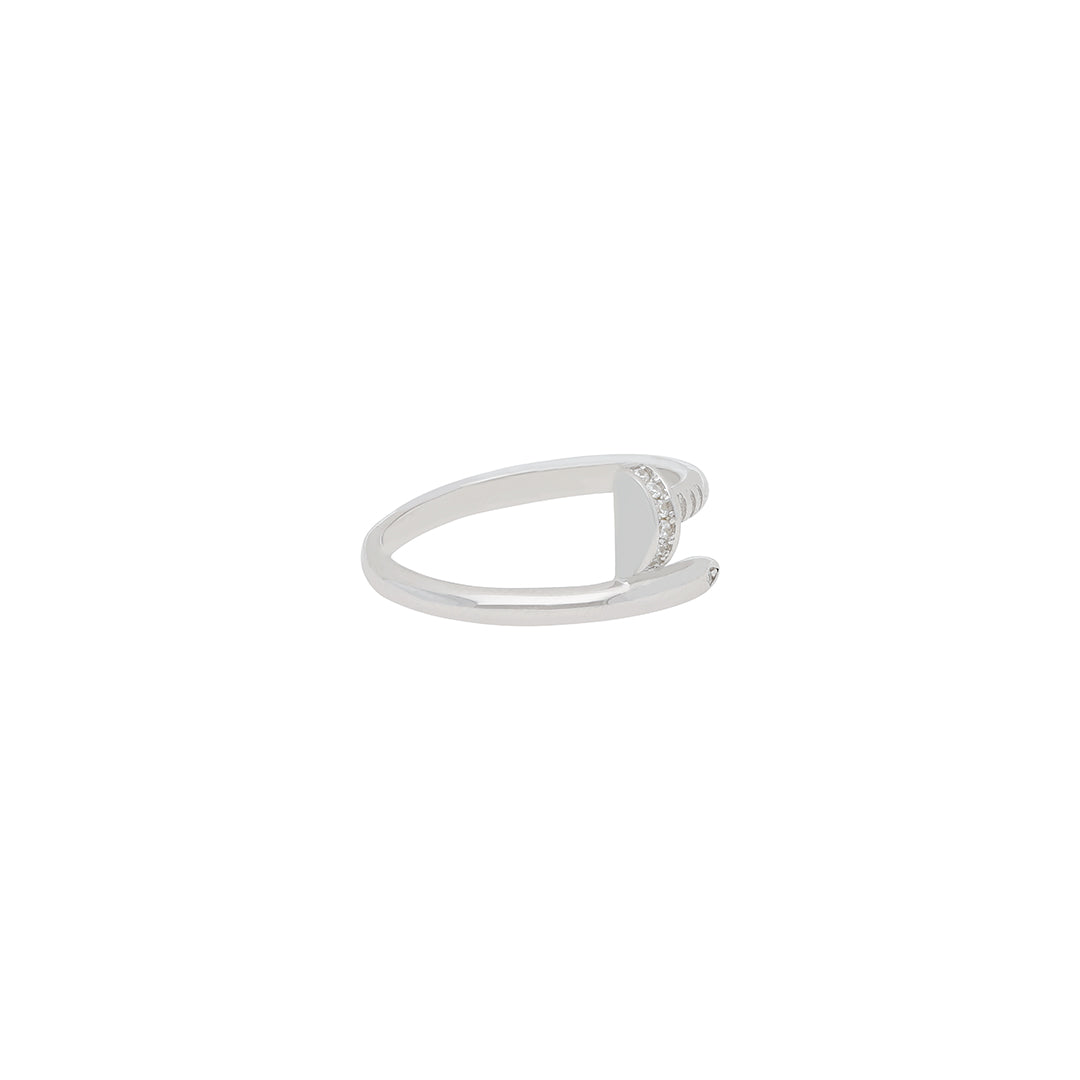 925 Glam Nail Ring IT0364