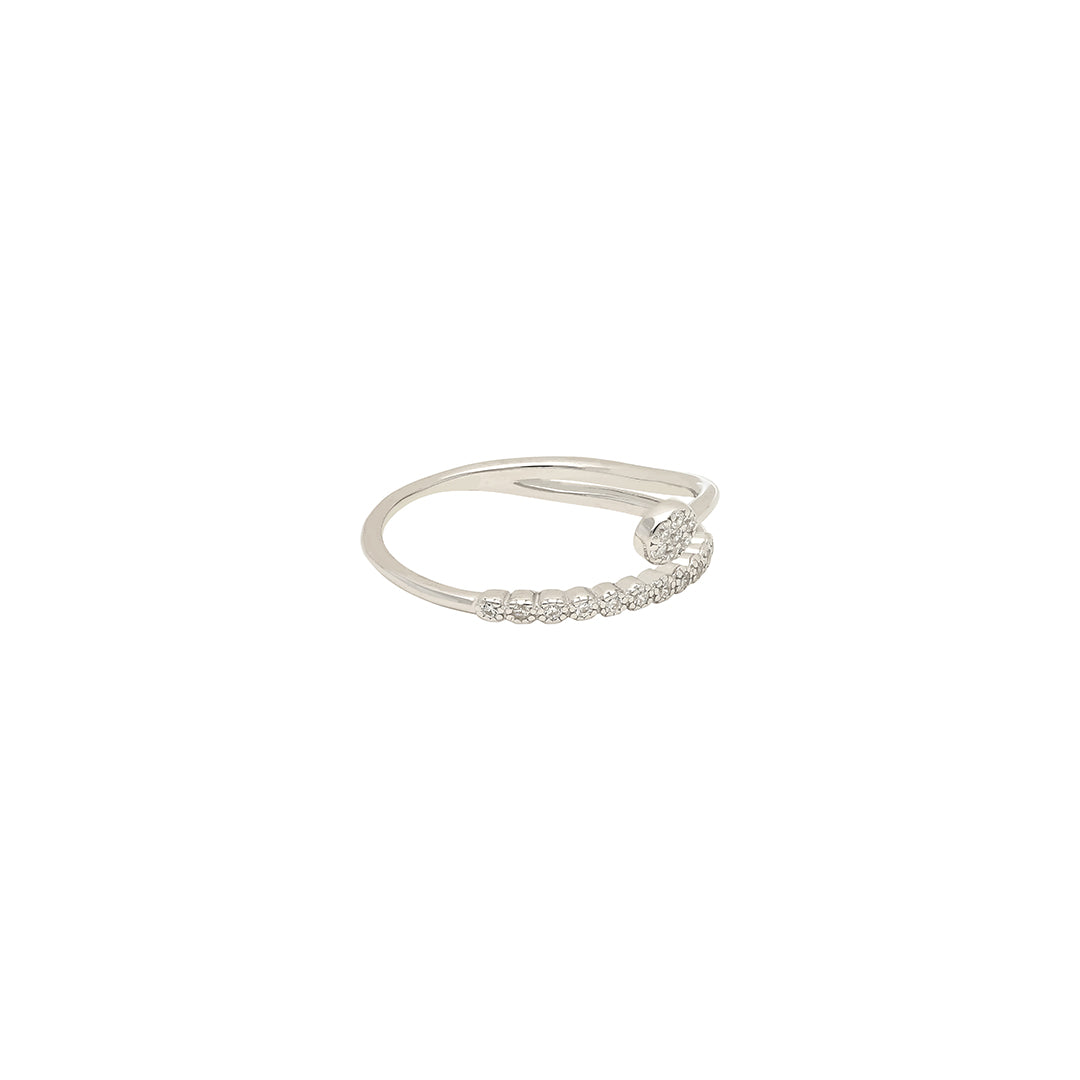 925 Glam silver ring IT0366