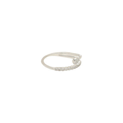 925 Glam silver ring IT0366