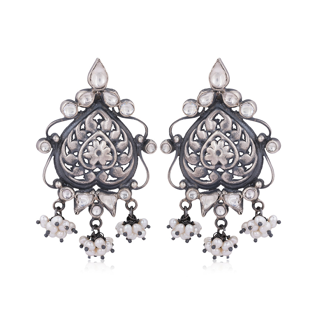 925 Glorious Pearl Sterling Silver Earring