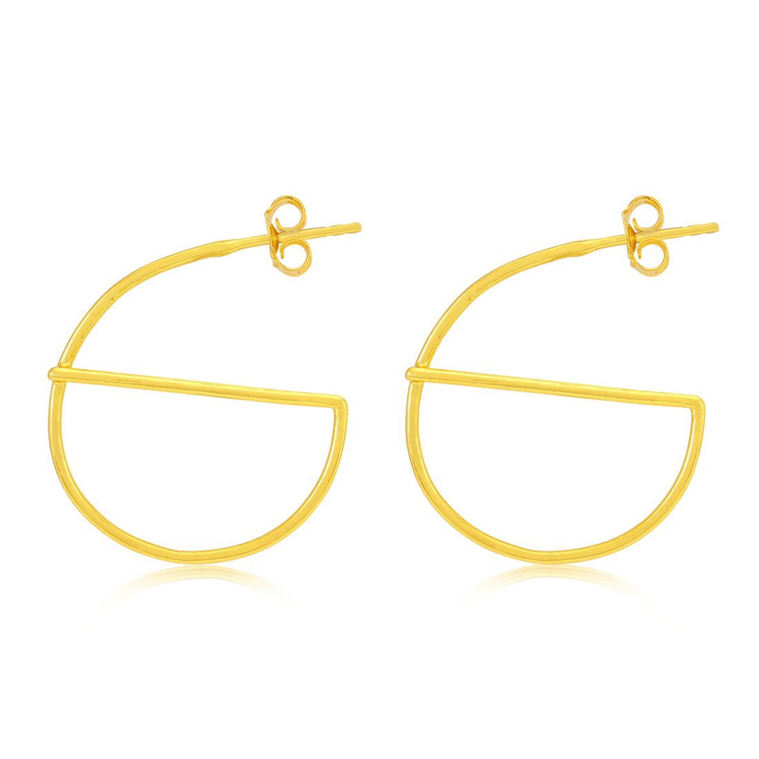 925 Gold Plated Dangler Sterling Silver Earring