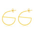 925 Gold Plated Dangler Sterling Silver Earring