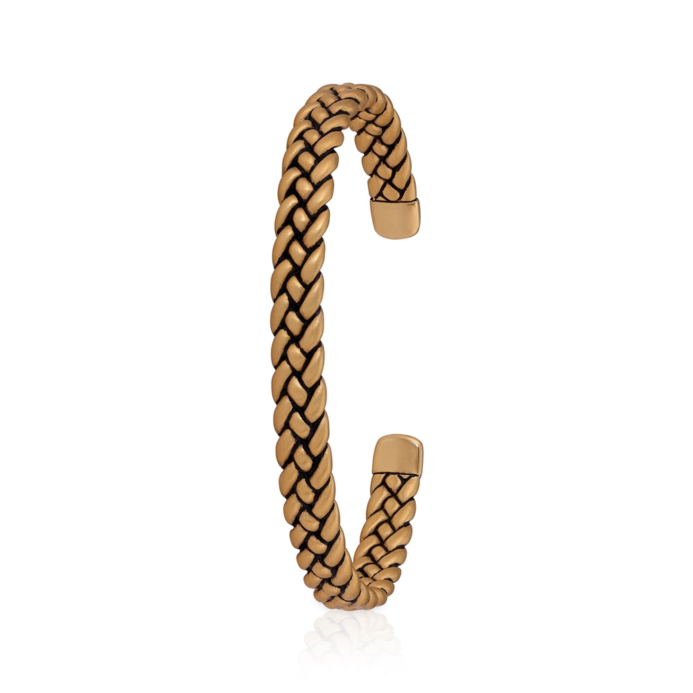 925 Gold Plated Stylish Golden Bracelet