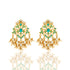 925 Heart Turquoise Chandelier Beeds Drop Silver Earring