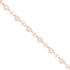 925 Heartfelt Rose Gold Multiple Hearts Bracelet