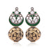 925 Imperial Kundan Drop  Earring