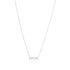 Mom Heart Infused Rhodium Plated Cuban Chain Pendants