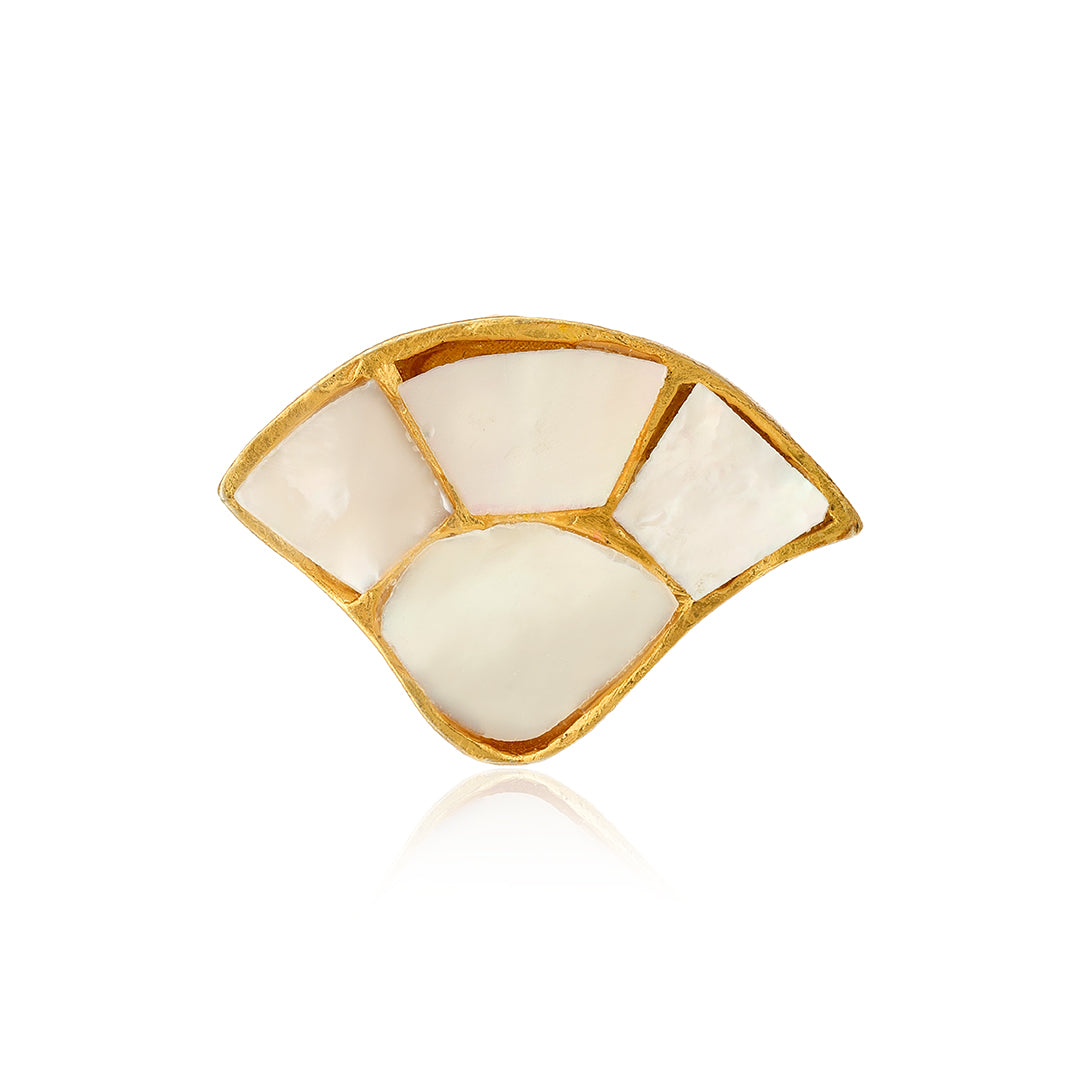 925 Mother Of Pearl Sterling Silver Nose Pin