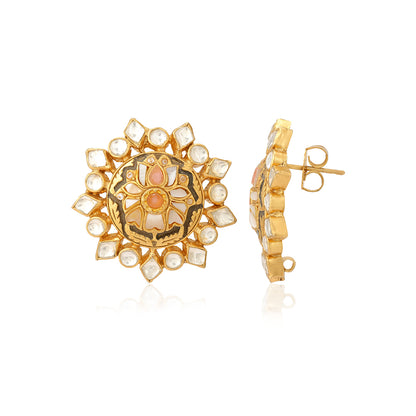 925 Mother of pearl Gold plated Earrings