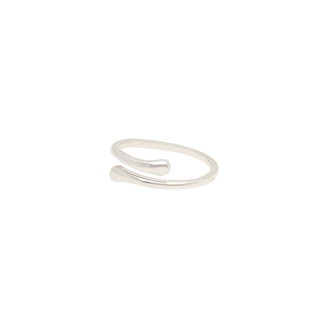  925 Narrow swirl ring IT0378