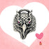 925 Oxidised Sterling Silver Nocturnal Owl Ring