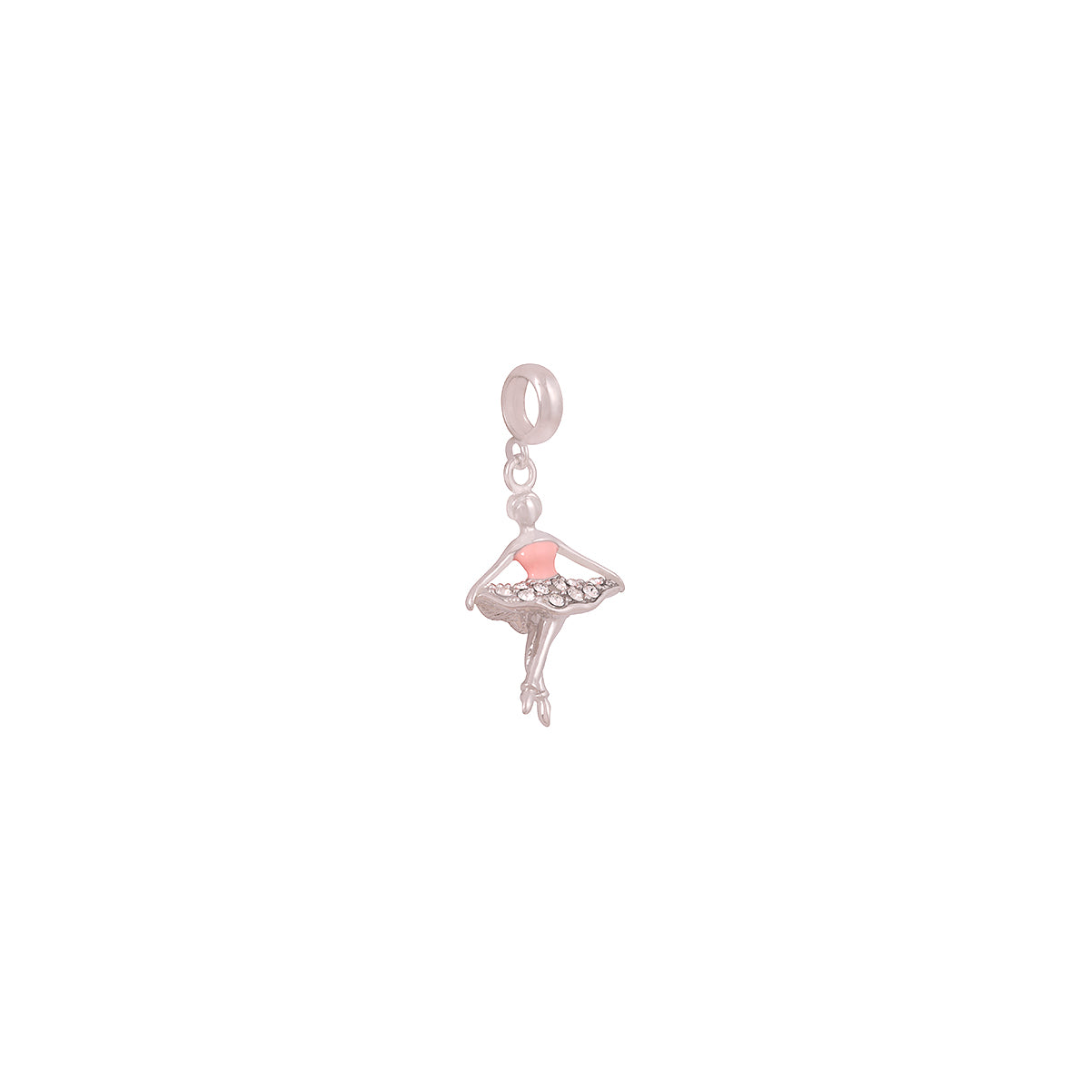 925 Peach Dancing Doll Pendant IT0258