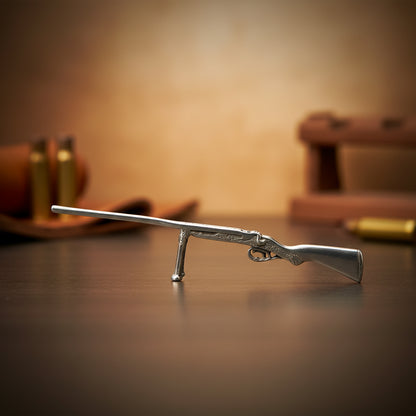 925 Realistic Gun Sterling Silver Miniature