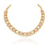 925-Rose Aura gold plated silver Necklace