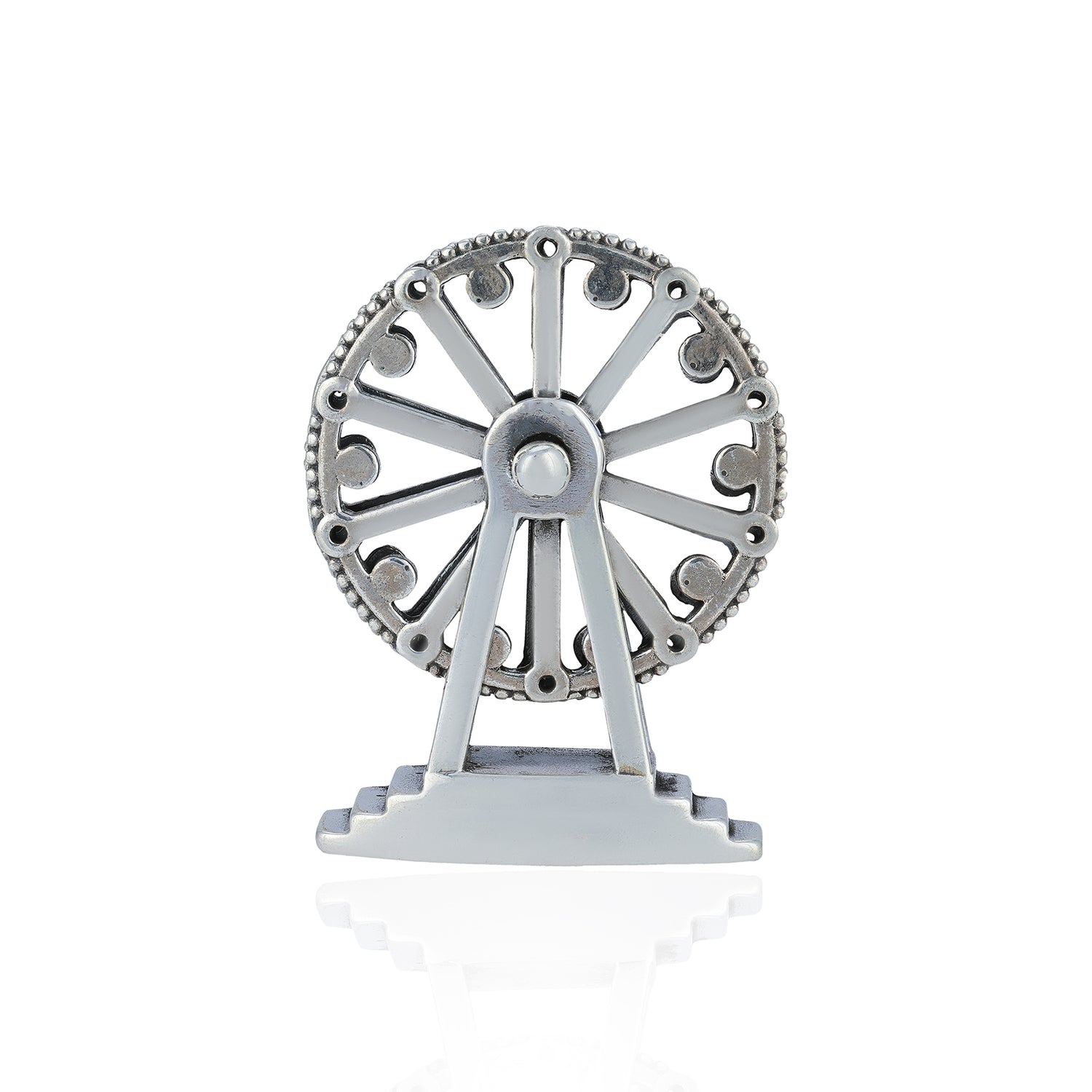 925 Rotating London Wheel Sterling Silver Miniature