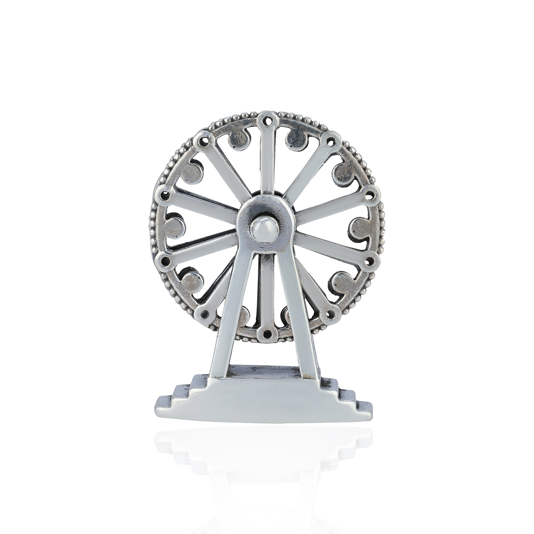 925 Rotating London Wheel Sterling Silver Miniature