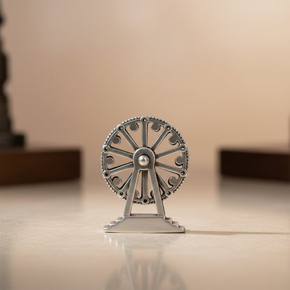 925 Rotating London Wheel Sterling Silver Miniature