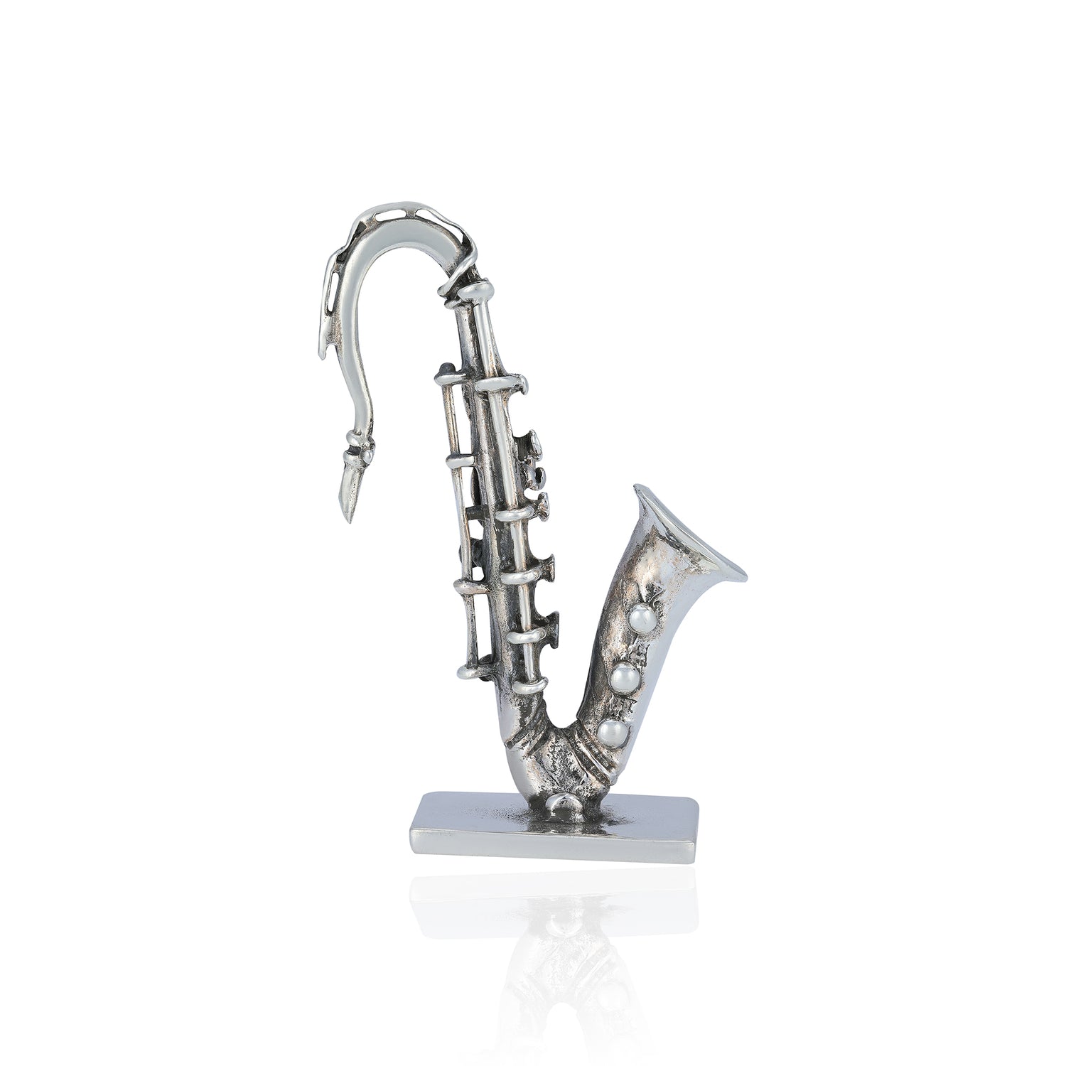 925 Saxophone Graceful Sterling Silver miniature