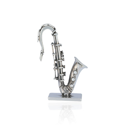 925 Saxophone Graceful Sterling Silver miniature