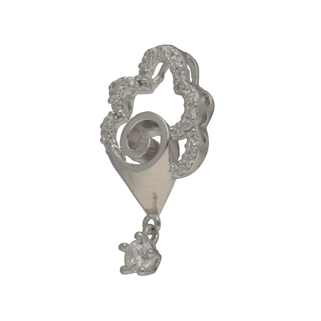 925 Silver Floral Pendant IT0033