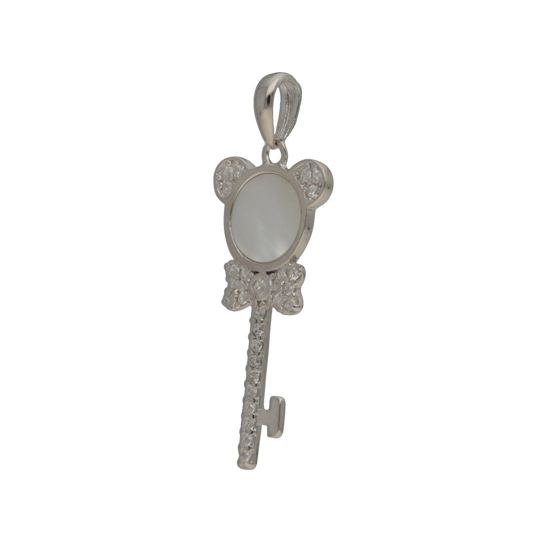 925 Silver Key to Mickeys world Pendant IT0031