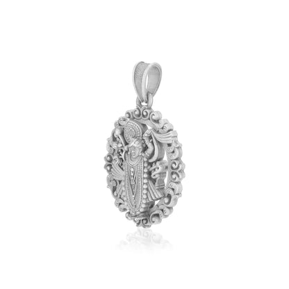 925 Sterling Silver Lord Shreenathji Krishna Pendants For Men &amp; Women