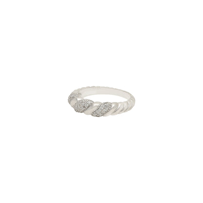 925 Silver Spiral Ring IT0278