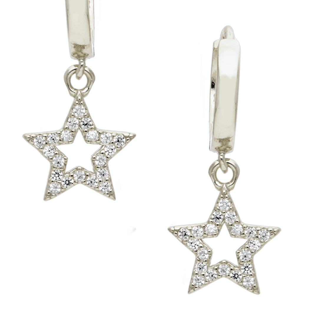 925 Silver Starlit Dangler Earrings