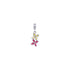 925 Sterling Silver Yellow  floral Pendant